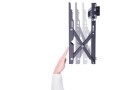 MULTIBRACKETS 7350073730513 M Public Video Wall Mount Push 40-70" Black