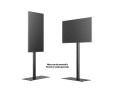 MULTIBRACKETS 7350073732425 M Display Stand 180 Single Black w. Floorbase