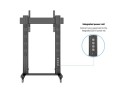 MULTIBRACKETS 7350073732739 M Public Display Stand 180 Dual Pillar Wheelbase Black
