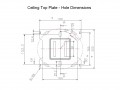 MULTIBRACKETS 7350073733446 M Ceiling Mount Pro MBC1U
