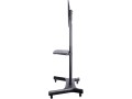 MULTIBRACKETS 7350073734627 Stand for video conferencing system - black - screen size: 55" - 80"