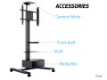 MULTIBRACKETS 7350073735310 M Public Display Stand 180 HD Single Black