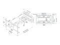 MULTIBRACKETS 7350073736546 M Universal Long Reach Arm 910mm HD, Dual
