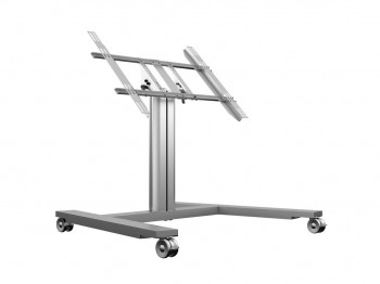 MULTIBRACKETS 7350073736829 M Public Display Stand 80 HD Wheelbase Single Silver - Stand for LCD display - aluminum - silver- screen size: 32" - 55" - mounting interface: 700 x 400 mm