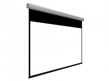 SCREENLINE MO290CWI Electric Screen 290 x 181, 135", 16:10, Black Border 5 cm, Extra Drop 35 cm, Case Length 310 cm, White Ice surface