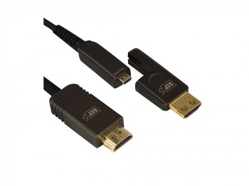 SCP 995AOC-20M-LSZH (20m) Active HDMI CABLE- DETACHABLE- HYBRID FIBER- 18 GBPS, 4K@60 4:4:4 2160p